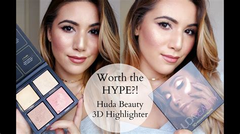 Huda Beauty 3d Highlight Palette Is It Worth The Hype Through