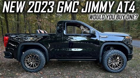 New 2023 Gmc Jimmy At4 Revealed Would You Buy One Youtube
