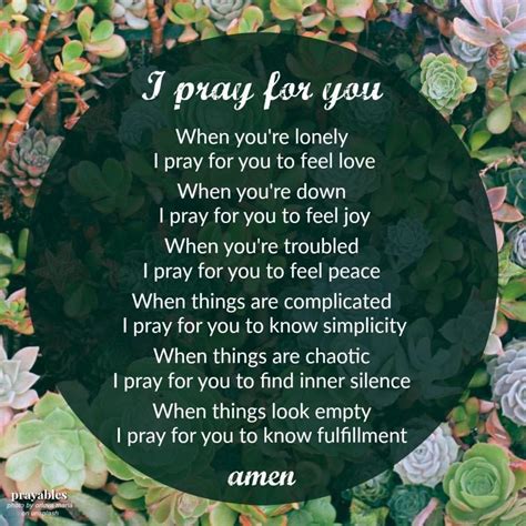 Prayer I Pray For You Prayables