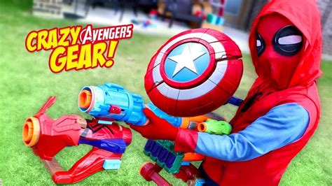 Avengers Infinity War Movie Nerf Gear Test Toys Review By K City