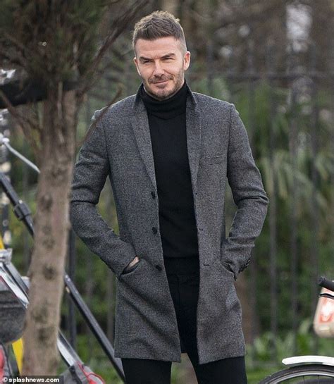 David Beckham Goes Incognito As He Attempts To Escape Photographers