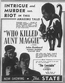 Who Killed Aunt Maggie? (1940) - Cinema Cats