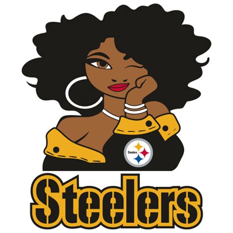 Girl Steelers Svg Pittsburgh Steelers Girl Svg Girl Steelers Svg