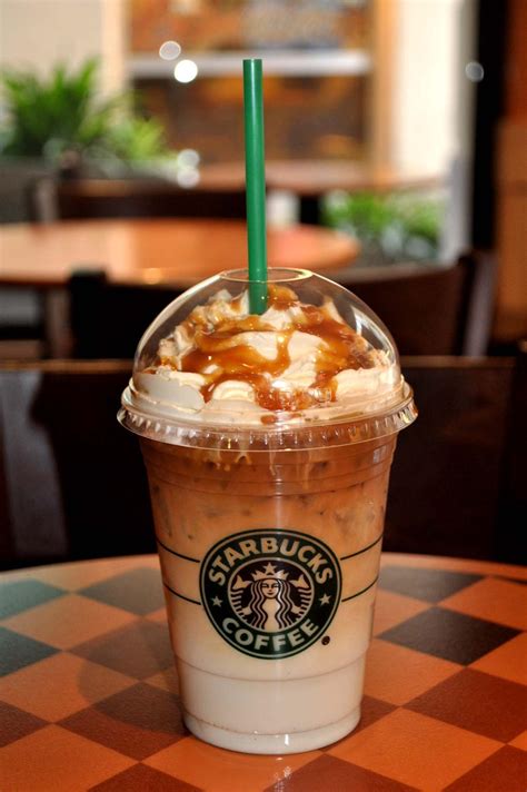 Caramel frappuccino blended coffee with nonfat milk, without whipped cream. Iced Caramel Macchiato by lindamonikaandersone on DeviantArt