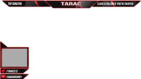 Facecam Border Twitch Facecam Overlays Template Transparent Png