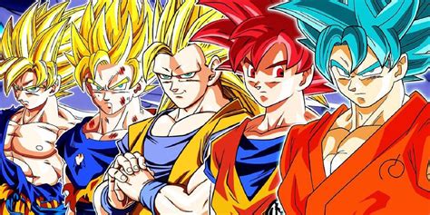 Dragon Ball Every Saiyan Transformation And The Character Who Reached It First