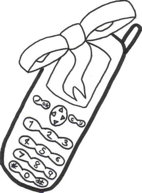 Free printable flip flop coloring pages are a fun way for kids of all ages to develop creativity, focus, motor skills and color recognition. Cell Phone Coloring Page - Coloring Home