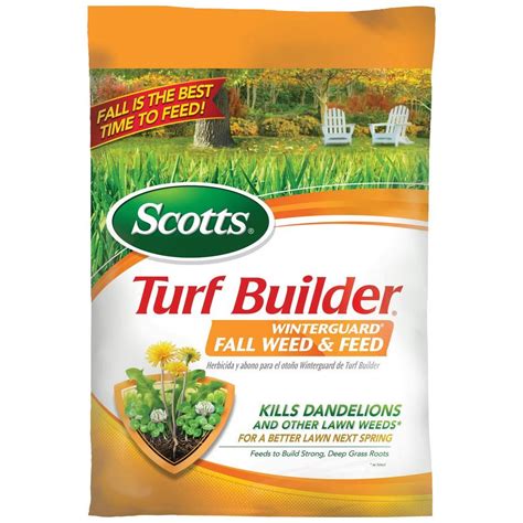 Scotts Turf Builder 4307 Lb 15m Winterguard With Weed Control 50245