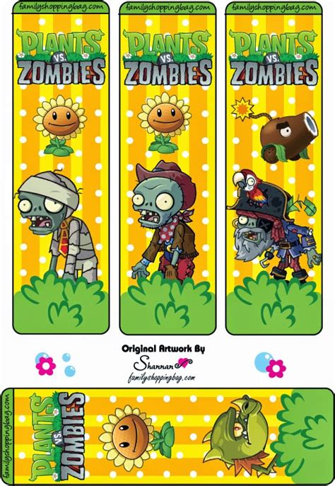 Smarter than your average zombie be careful how you use your limited supply of greens and seeds. Plants vs Zombies Free Printables. - Oh My Fiesta! for Geeks