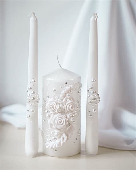 Unity Candle Set For Wedding Wedding Décor And Wedding Etsy Australia