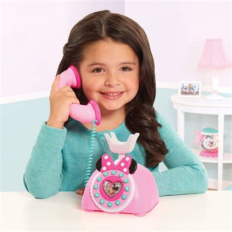 Disney Minnie Happy Helpers Rotary Phone Toyworld Australia