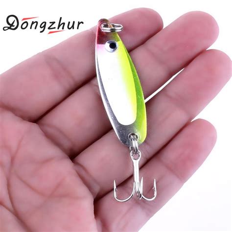 Trout Spoon Metal Fishing Lures Spinner Baits Bass Tackle Accessories