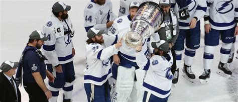 The Tampa Bay Lightning Win The Stanley Cup After Beating The Dallas