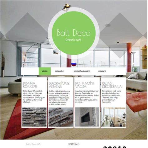Interior Decoration Website Design Freelancer