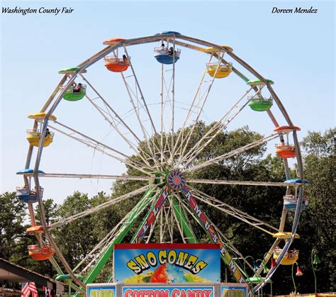 Ferris Wheel At The County Fair In Rhode Island Little Garden Ferris