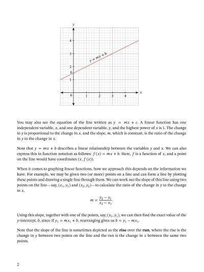 Lesson Graphing Linear Functions Nagwa