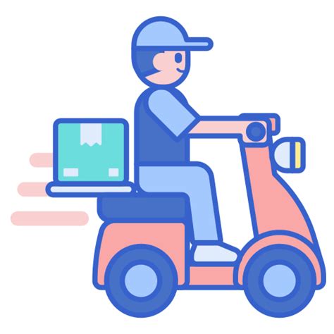 Delivery Boy Free Transport Icons