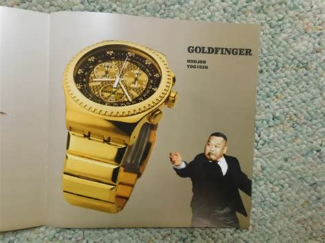 SWATCH JAMES BOND Villains Collection Goldfinger Odd Job Watch EUR PicClick IT