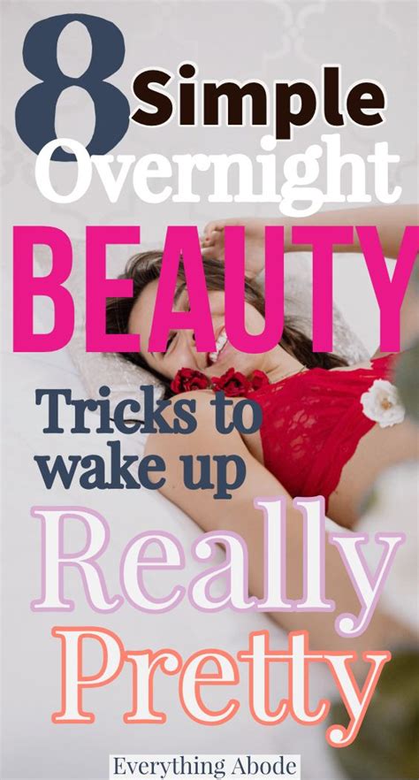8 Overnight Beauty Tips To Wake Up Irresistible Everything Abode