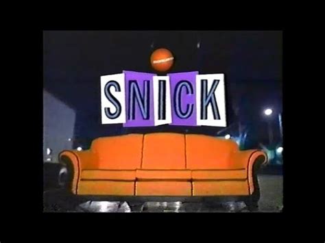Snick And The Big Orange Couch Nostalgia
