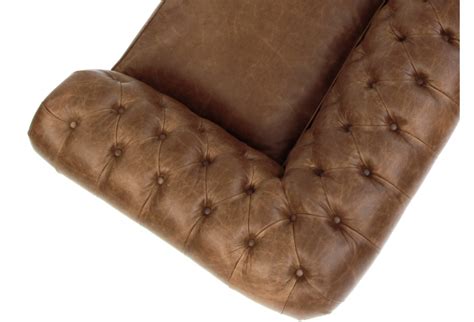Chester Hobnail Leather Large Chesterfield Sofa Bed From Old Boot