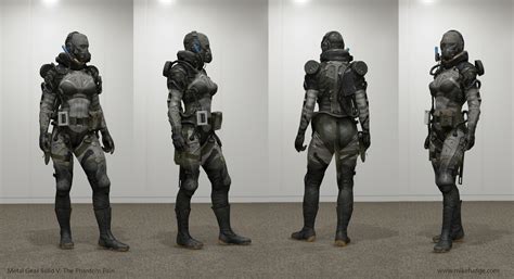 Mike Fudge Metal Gear Solid V The Phantom Pain Snake Parasite Suit