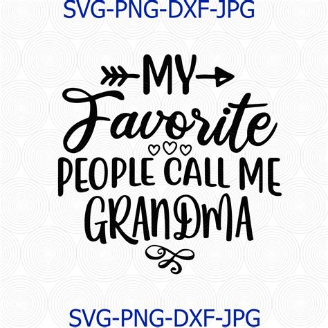 Grandma Svg Files For Cricut