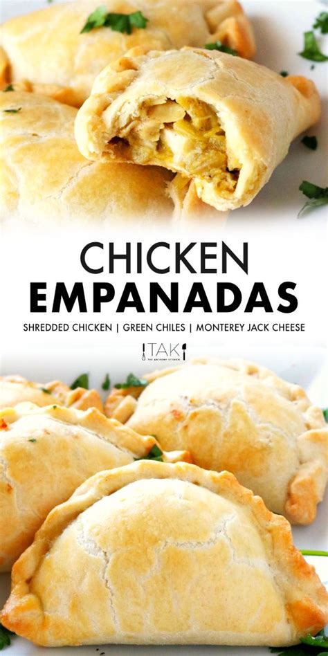 Chicken Empanada Recipe Baked Chicken Recipes Chicken Dinner Recipes