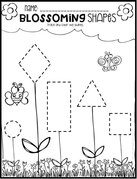 Spring Math And Literacy Printables And Worksheets For Pre K And