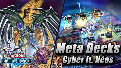 Cyberténébreux Feat Néos Meta Decks 4 Yu Gi Oh Duel Links Youtube