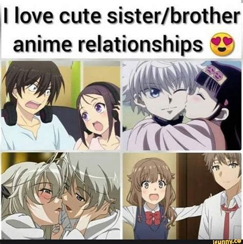 Il Love Cute Sisterbrother Anime Relationships 3 Anime Siblings
