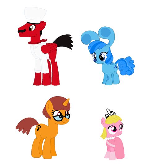 Ponified Cartoon Characters By Abfan21 On Deviantart