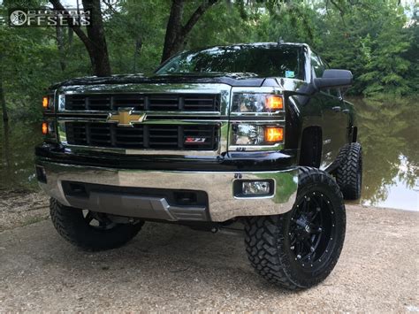 2014 Chevrolet Silverado 1500 Wheel Offset Super Aggressive 3 5