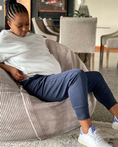 Minnie Dlamini Shows Off Her Growing Baby Bump Theleak