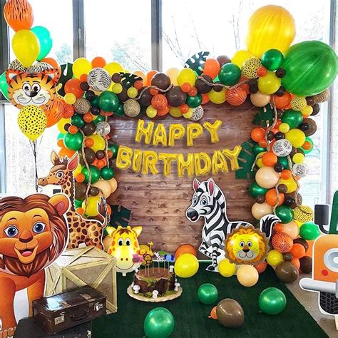 Jungle Safari Party Suppliesjungle Animal Decorations Safari Zoo