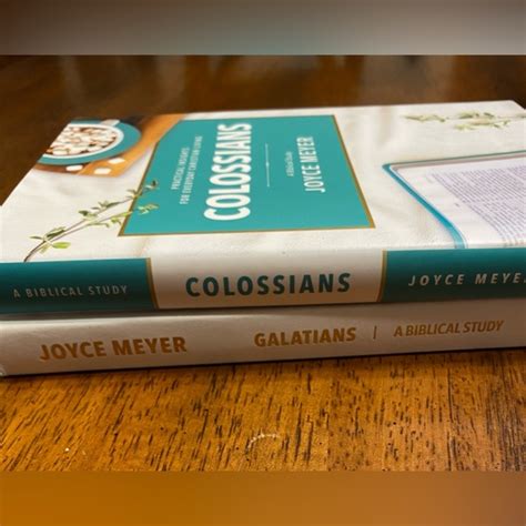 Faith Words Other Joyce Meyers Books A Biblical Study Galatians