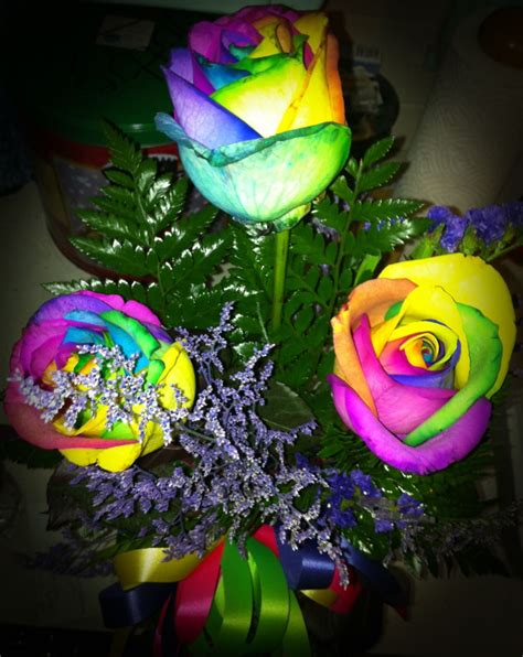 My Beautiful Tye Dye Flowers For My Bday Available At Moores