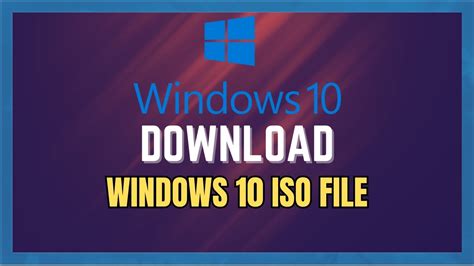 How To Get Windows 10 Iso File Youtube
