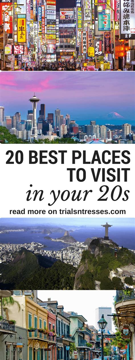 20 Best Places To Travel In Your 20s Millennial In Debt Best Places