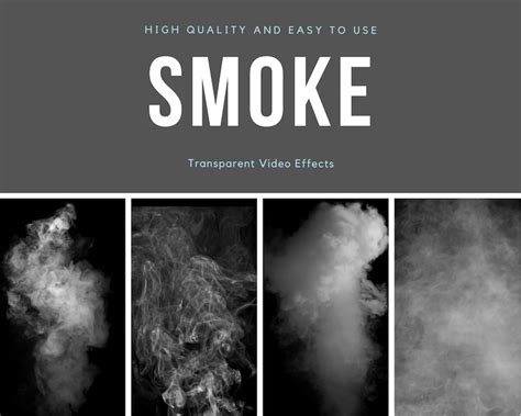 Smoke Vfx Videos For Overlays Animation And Special Effects