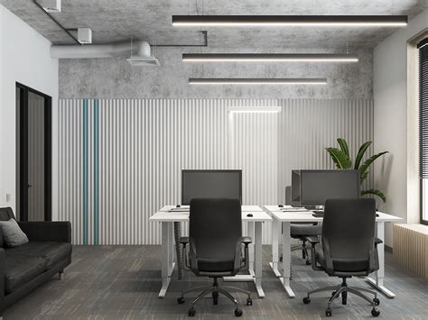 Minimalist Office Interior On Behance