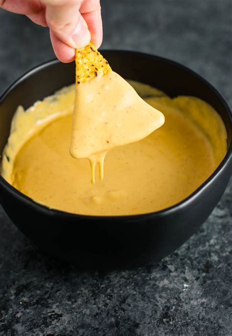 5 Minute Nacho Cheese Sauce Recipe Perfect For Dipping Or Poured Over Nachos Just 6