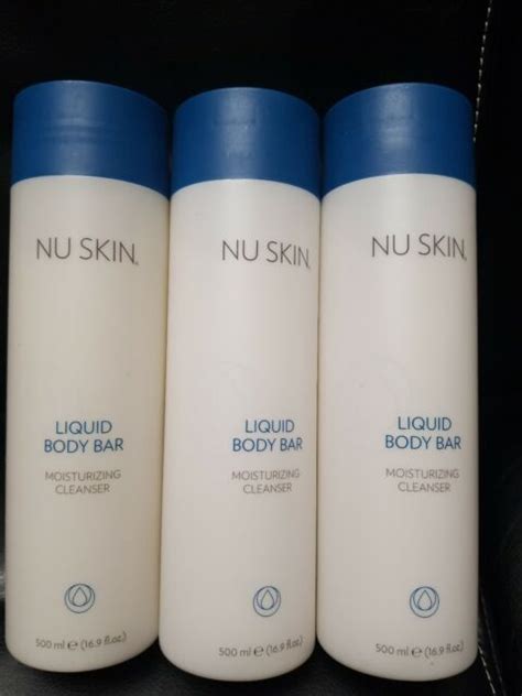 3x Nu Skin Nuskin Liquid Body Bar Moisturizing Cleanser 500ml169 Floz Ebay