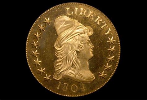 1804 Ten Dollar Gold Piece Glossy Poster Picture Photo Coins Currency