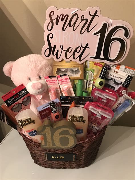 Sweet Sixteen T Basket Sweet 16 Birthday Ts Sweet Sixteen