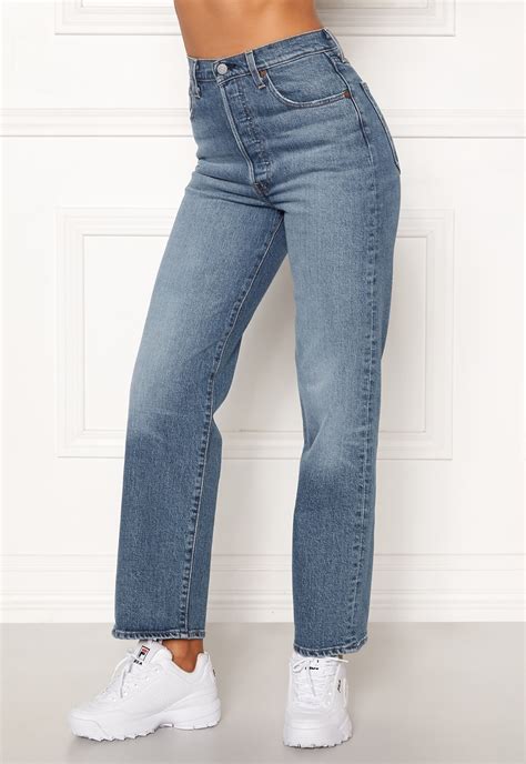 Levis Ribcage Straight Ankle Jeans 0019 Jive Swing Bubbleroom