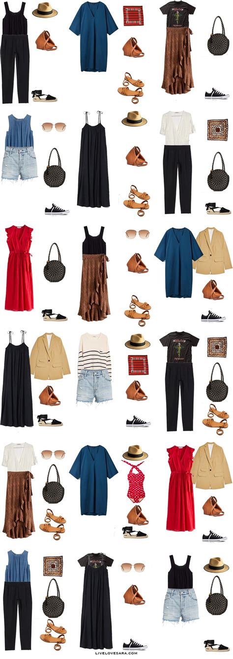 What To Pack For Greece Packing Light Travel Capsule Wardrobe