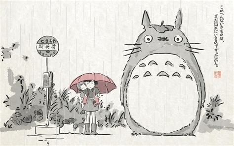 Totoro Wallpaper Art Studio Ghibli Studio Ghibli Movies Japanese