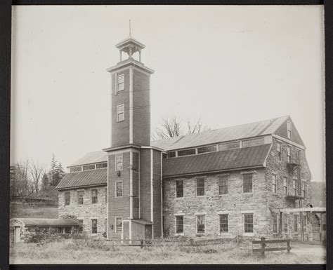 Exterior View Of Tebos Mill Enfield Mass Undated Historic New