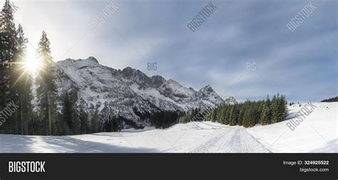 Sunny Winter Panorama Image And Photo Free Trial Bigstock